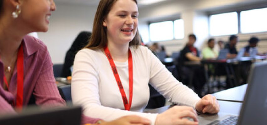High school students participate in professional skills training through Genesys Works, a youth workforce development nonprofit that partners with employers to provide paid internships, career coaching, and long-term support. Founded in 2002, Genesys Works has served more than 14,000 young people and is expanding its workforce development programming to Nashville.